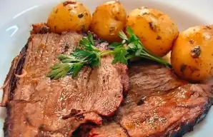 Portuguese Carne Assada (Roast Beef) Recipe