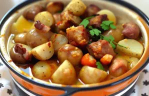 Amazing Portuguese Pork and Potatoes Recipe