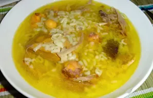 Portuguese Chicken Soup (Canja de Galinha) Recipe