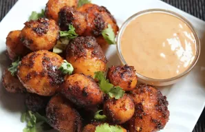 Portuguese Piri Piri Potatoes with Spicy Dip Recipe