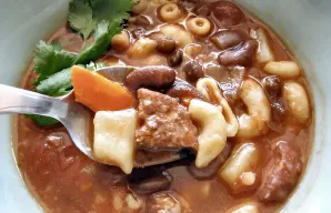 Tasty Portuguese Bean Stew with Chouriço Recipe