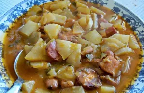 Yum Portuguese Beans and Turnip Soup Recipe