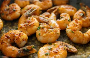 Yum Portuguese Garlic and Coriander Shrimp Recipe
