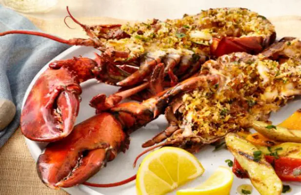 Portuguese Deviled Grilled Lobster with Garlic Recipe