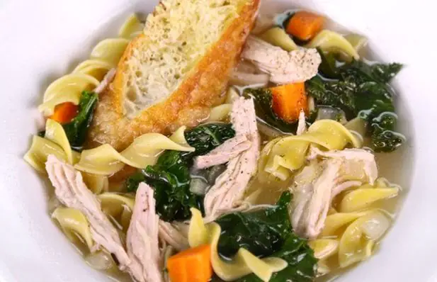 Healthy Portuguese Turkey and Kale Soup Recipe