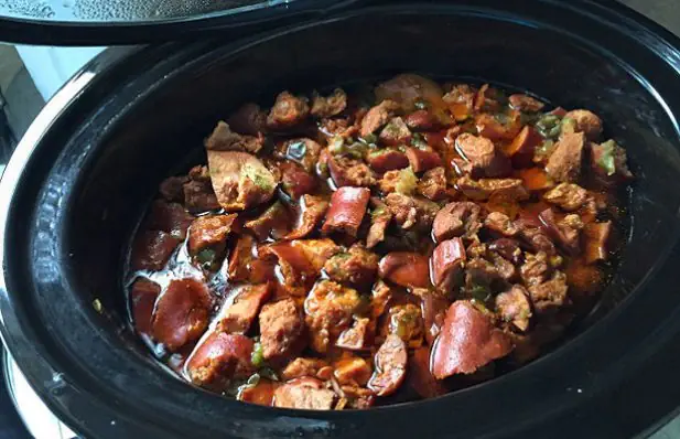Portuguese Slow Cooker Chouriço and Peppers Recipe