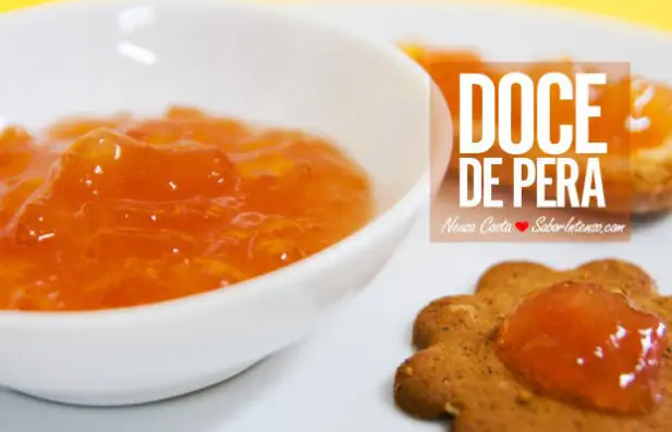 Amazingly Smooth Portuguese Pear Jam Recipe