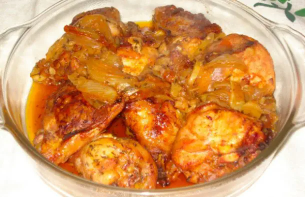 Yummy Portuguese Baked Rosemary Chicken Recipe