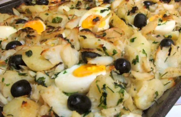 Gorete's Tasty Portuguese Codfish Casserole Recipe