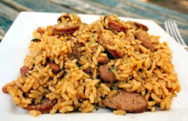 Tasty and Easy Portuguese Linguiça Rice Recipe
