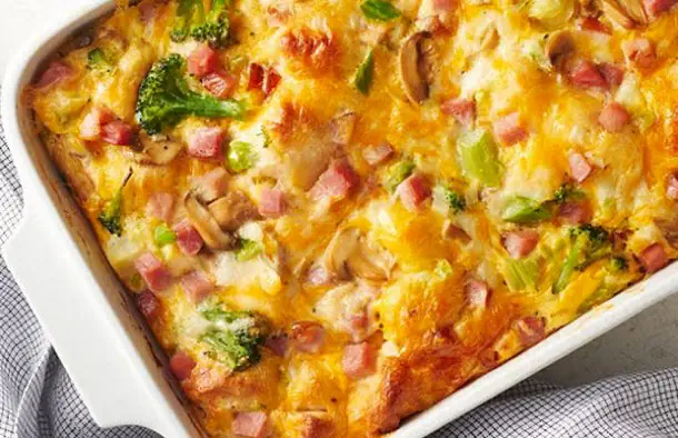 Portuguese Ham and Cheese Omelette Recipe