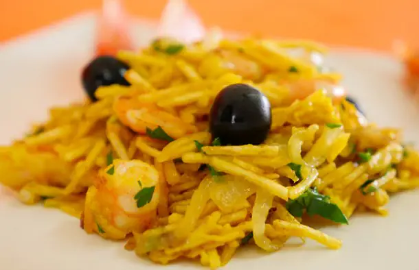 Delicious Portuguese Camarão à Bras Recipe