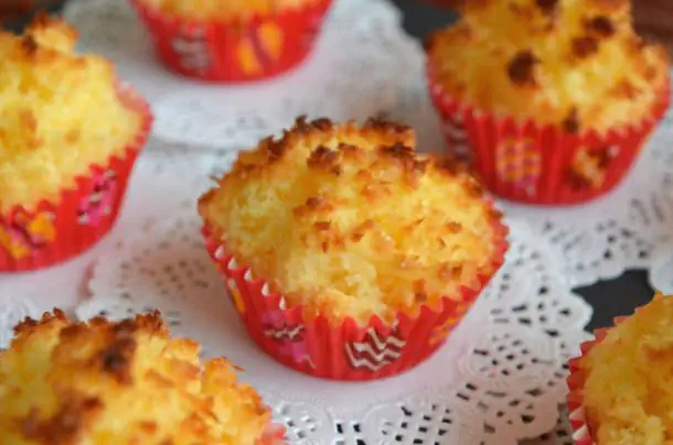 Portuguese Coconut Cupcakes (Coquinhos) Recipe