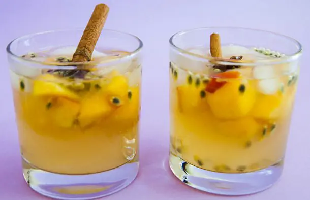 Portuguese Wine and Passion Fruit Sangria Recipe