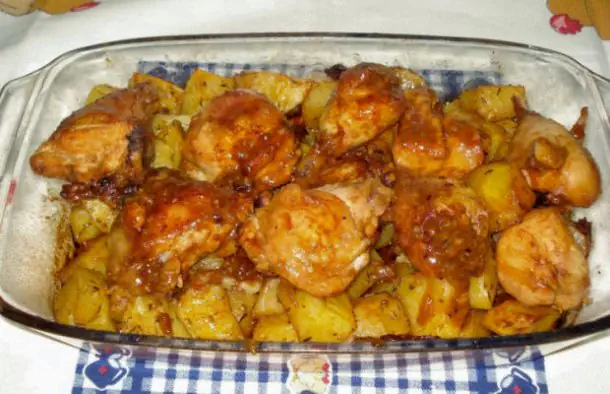 Simple Portuguese Roasted Oregano Chicken Recipe