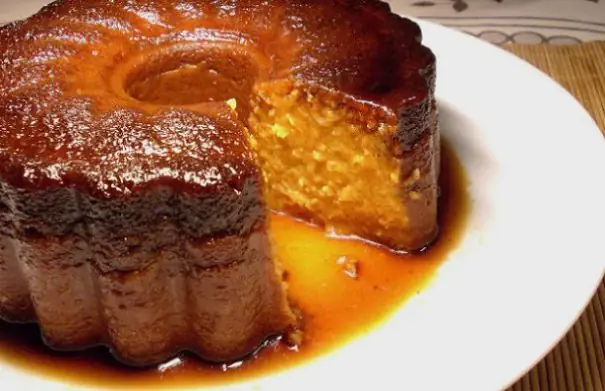 Scrumptious Portuguese Carrot Pudding Recipe