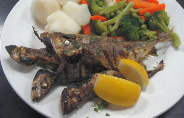 Delicious Portuguese Grilled Horse Mackerel Recipe