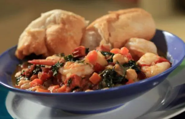 Portuguese Fisherman's Shrimp with Chouriço Recipe