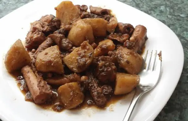 Gorete's Yum Portuguese Roasted Octopus Recipe