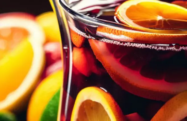 Portuguese Fruity Red Wine Sangria Recipe