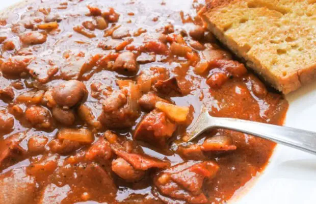 Traditional Portuguese Bean Stew with Chouriço Recipe