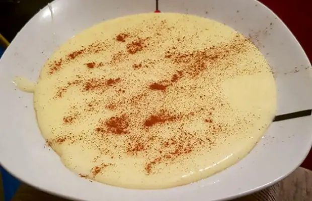 Delicious Portuguese Cornstarch Porridge Recipe