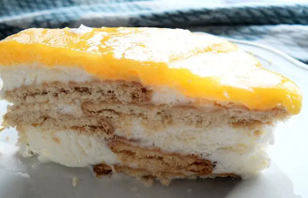 Creamy Portuguese Maria Biscuit Cake Recipe
