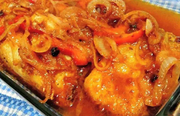 Portuguese Tasty Cod with Onion Sauce Recipe