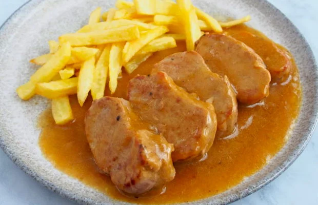 Pork Tenderloin with Whiskey Sauce Recipe