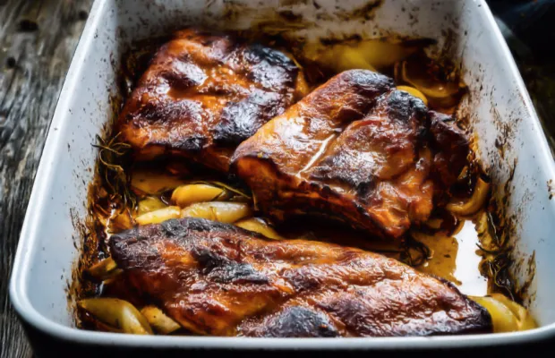Heavenly Portuguese Roasted Pork Spare Ribs Recipe