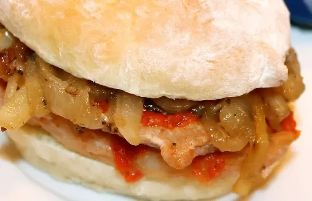 Popular Portuguese Bifanas with Onions Recipe