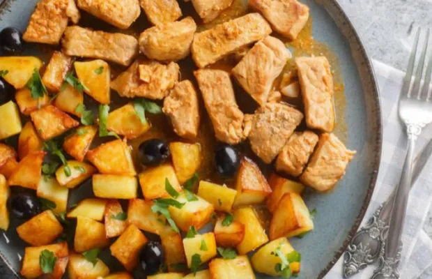 Portuguese Fried Pork Rojões from Minho Recipe