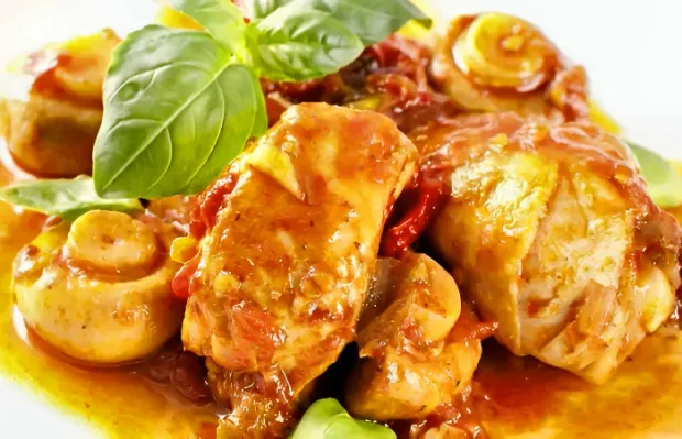 Tasty and Tender Stewed Chicken Recipe